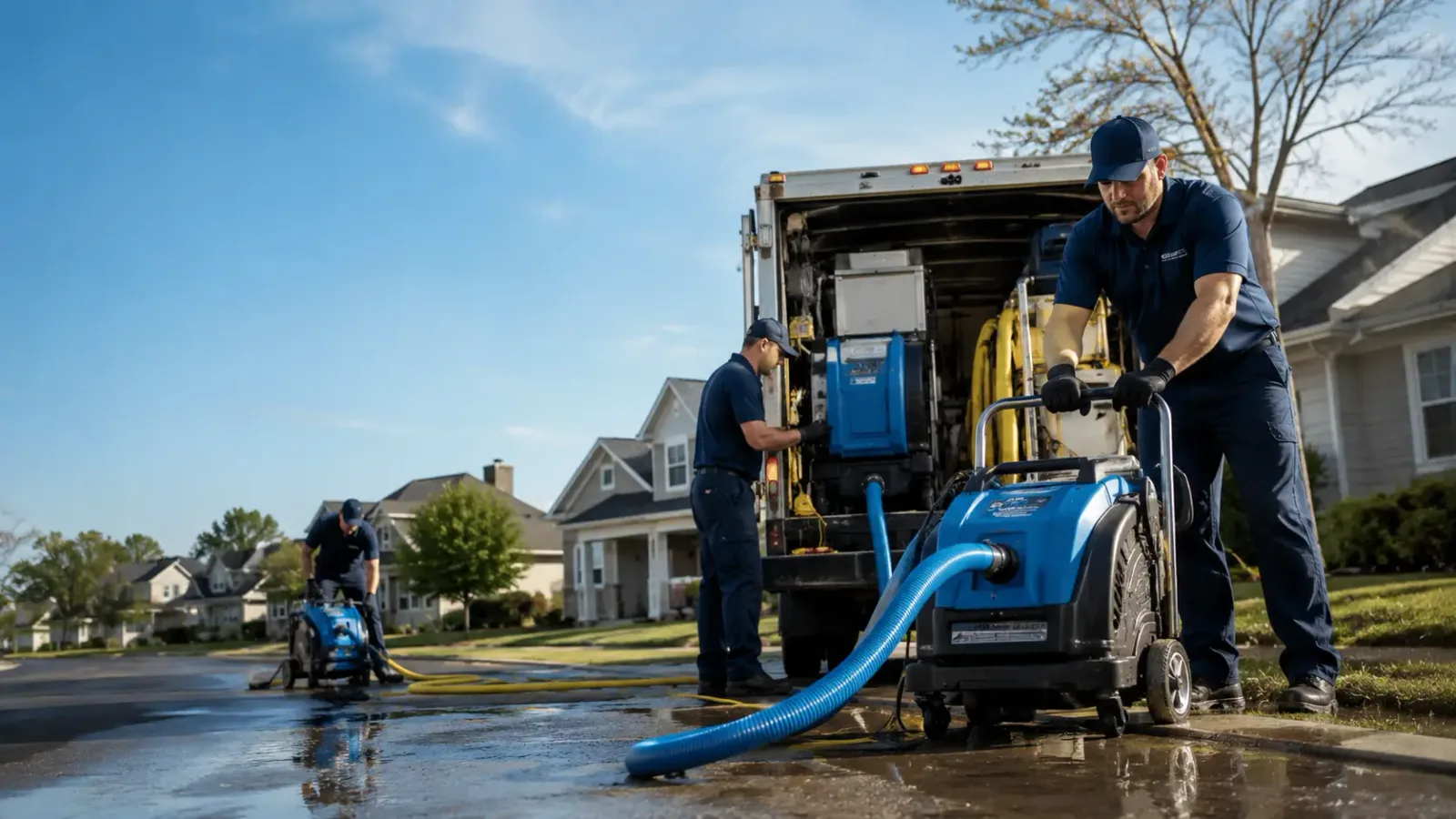 Flood Damage Cleanup in Lewisburg, WV